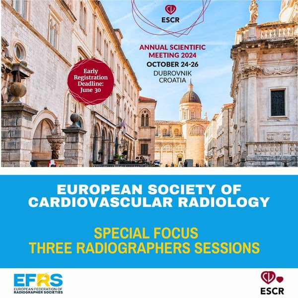 Širdies ir kraujagyslių radiologijos asociacijos kasmetinis kongresas kartu su EFRS (ESCR Scientific Annual Meeting )